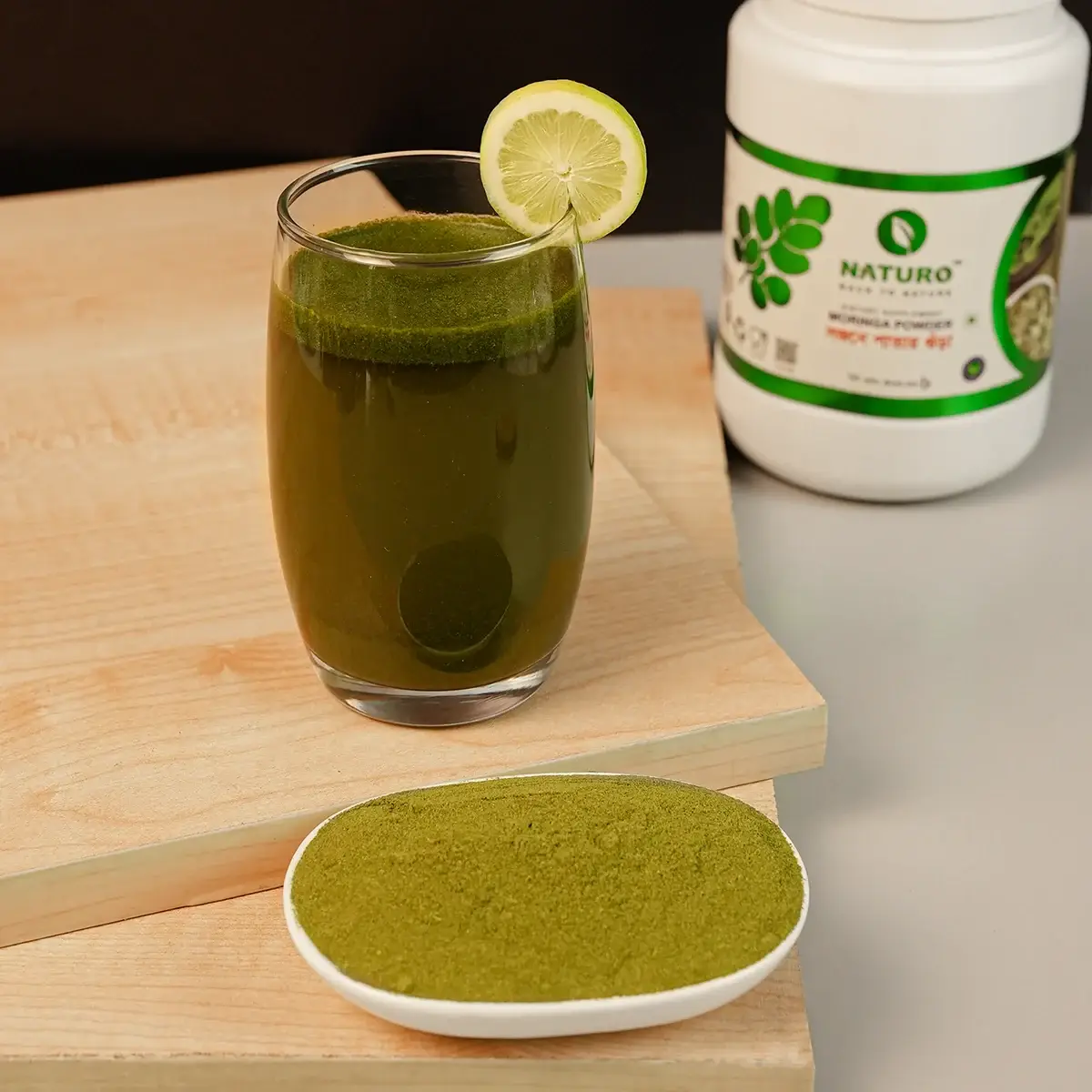 সজিনা পাতার গুড়া | Moringa Powder সজিনা পাতার গুড়া | Moringa Powder